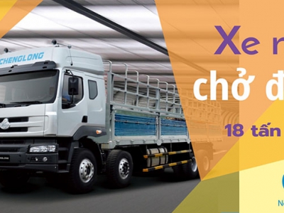 NHỮNG LOẠI XE TẢI NÀO CHỞ ĐƯỢC 18 TẤN